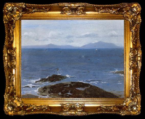 framed  William Stott of Oldham Arran, ta009-2